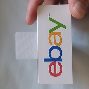 Ebay Logo White Phone Stand